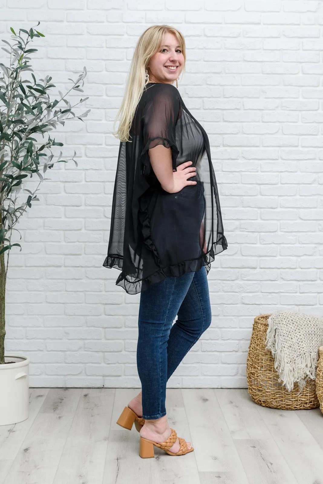 Hazel Blues® | Leave You Guessing Kimono