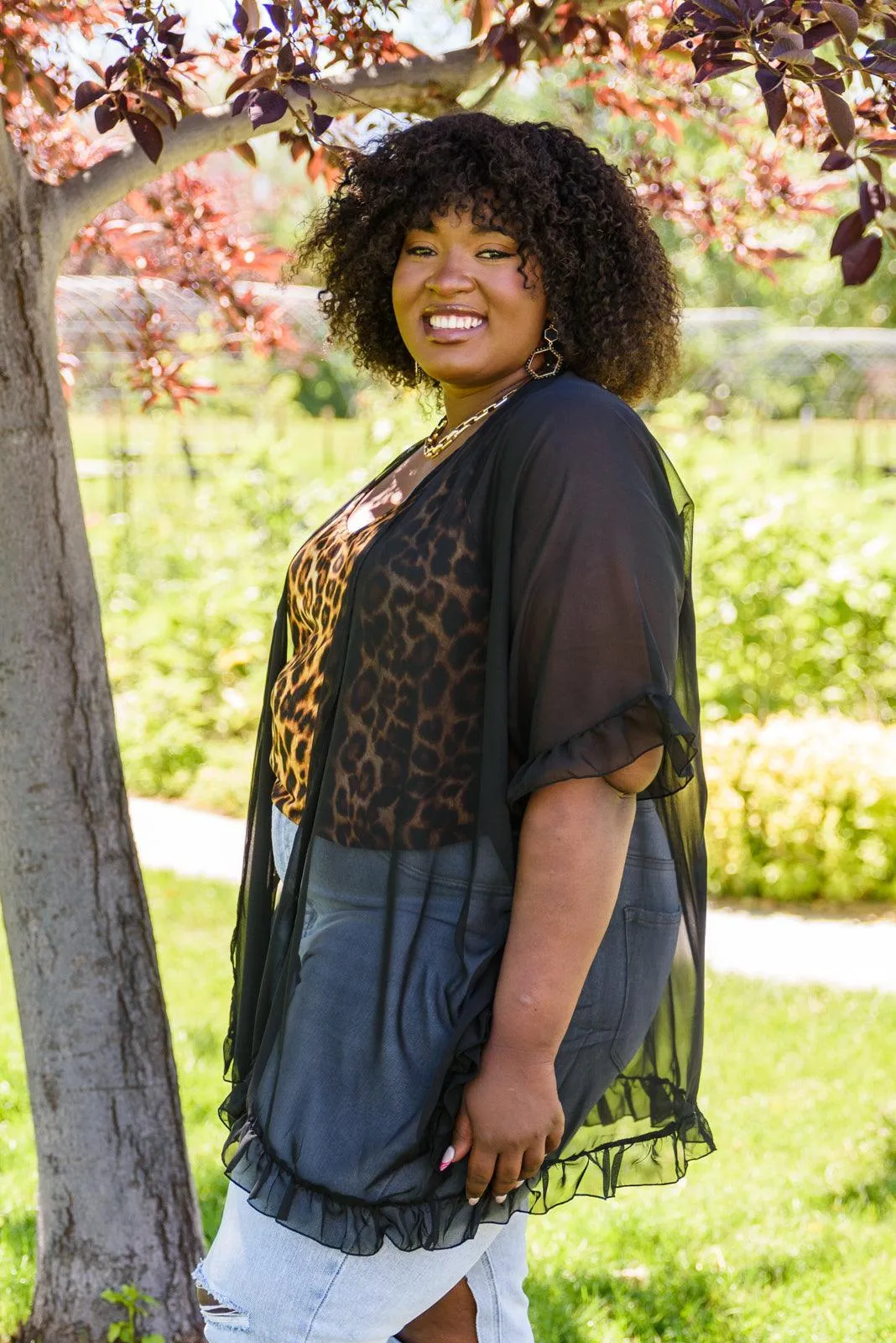 Hazel Blues® | Leave You Guessing Kimono