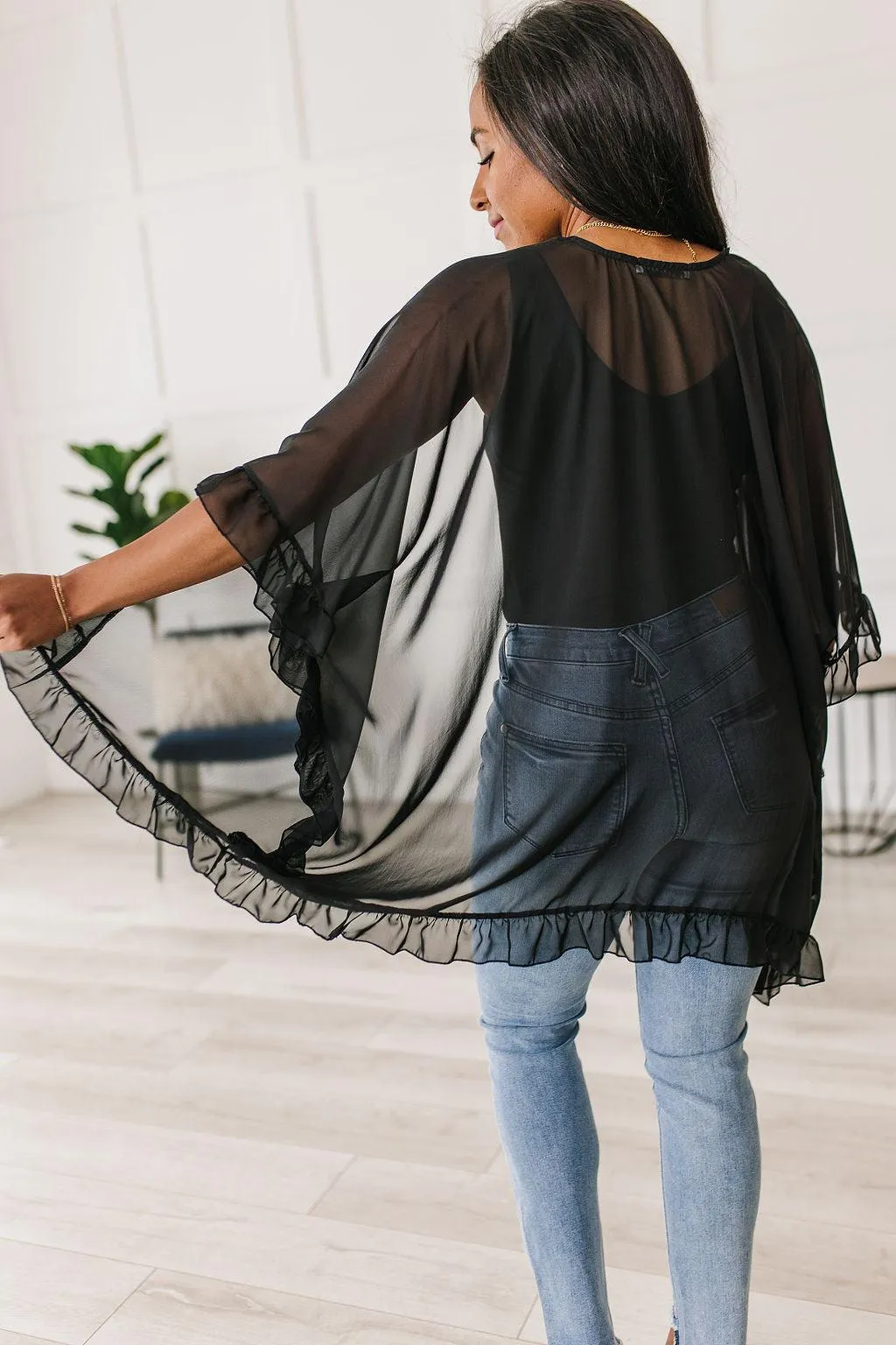 Hazel Blues® | Leave You Guessing Kimono