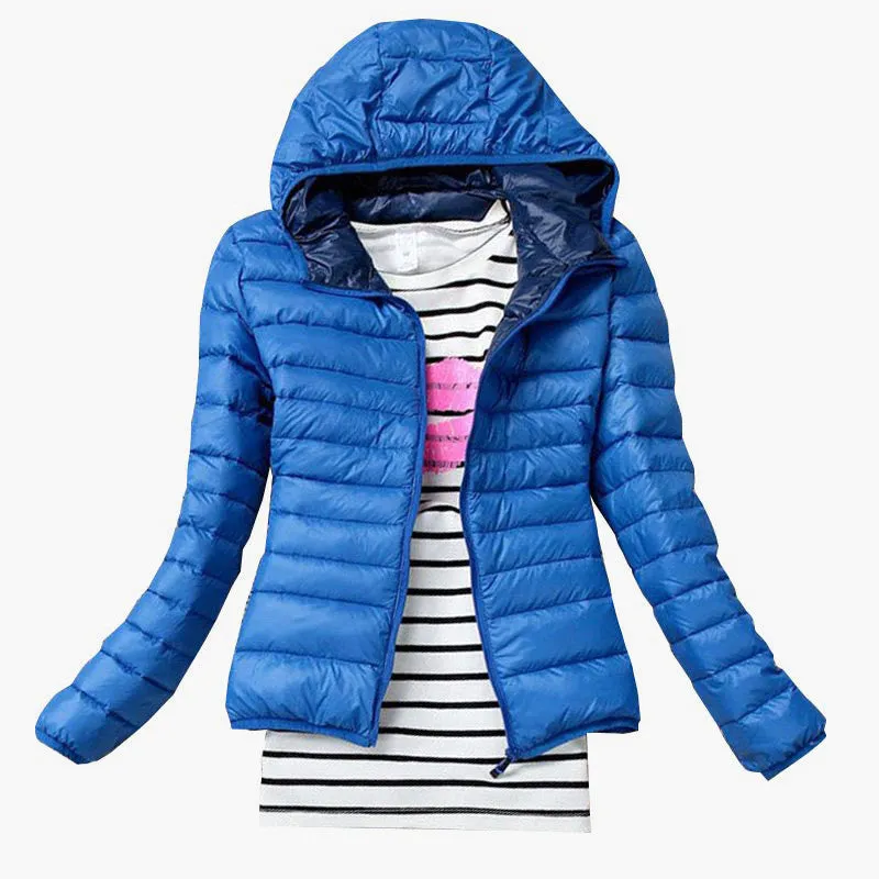 HD- Fashion Parkas Female Down Jacket Women Clothing Coat Color Overcoat Women Jacket Parka 538TN