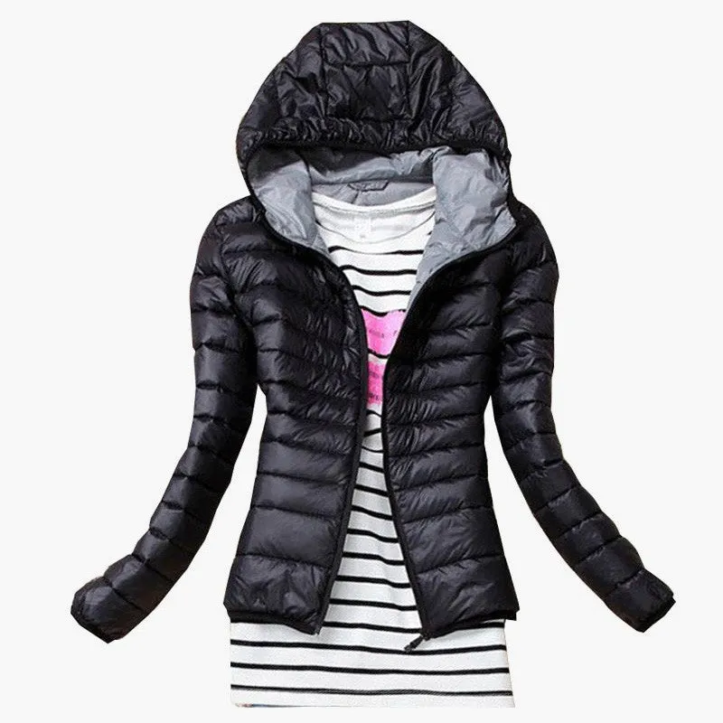 HD- Fashion Parkas Female Down Jacket Women Clothing Coat Color Overcoat Women Jacket Parka 538TN