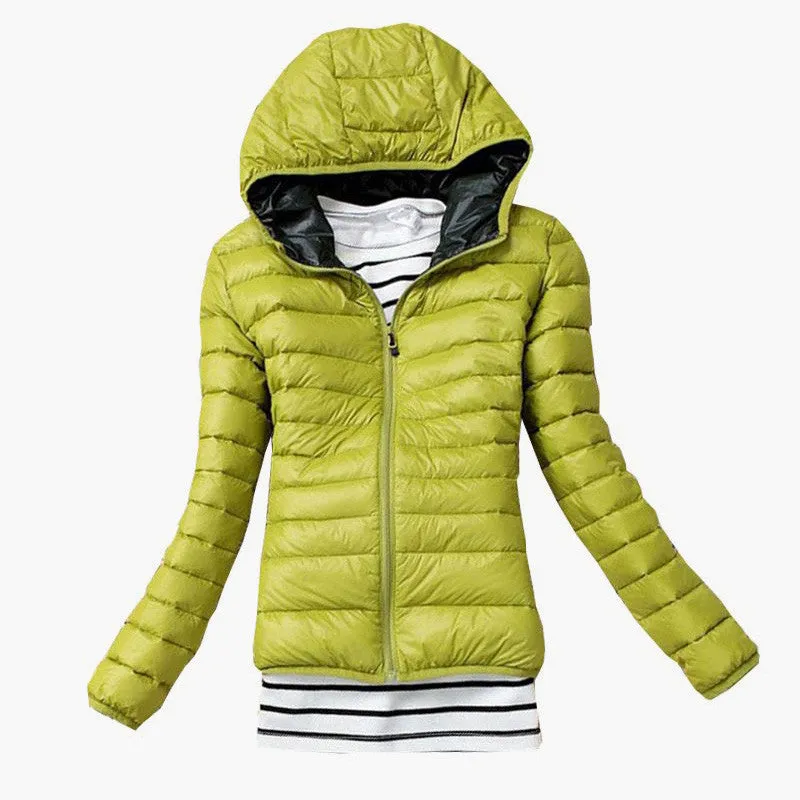 HD- Fashion Parkas Female Down Jacket Women Clothing Coat Color Overcoat Women Jacket Parka 538TN