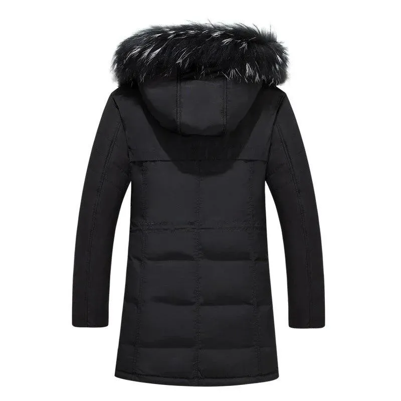 HOODED FUR PARKA