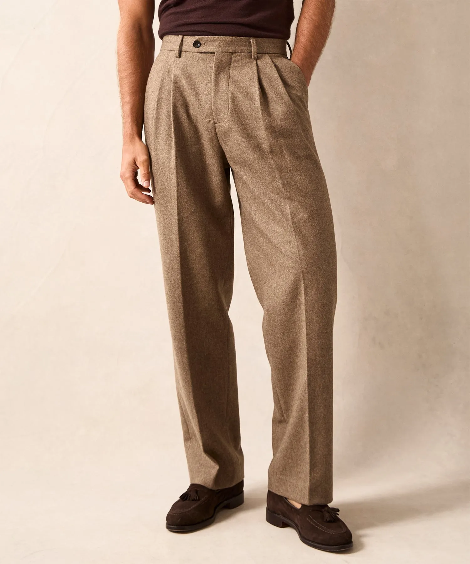 Italian Flannel Wythe Trouser