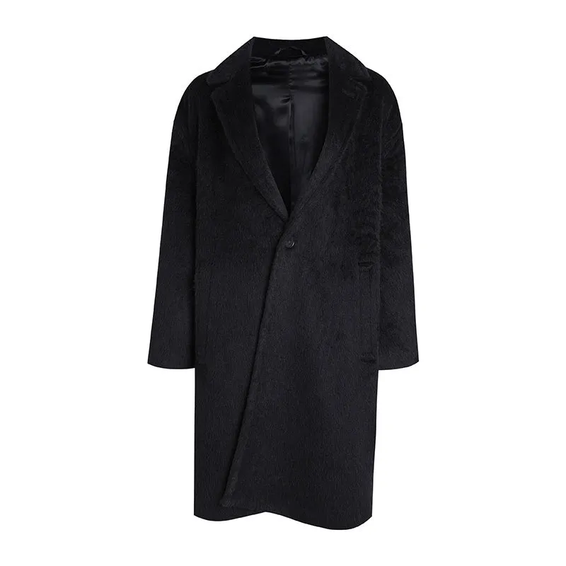 Italian-Inspired Alpaca Coat