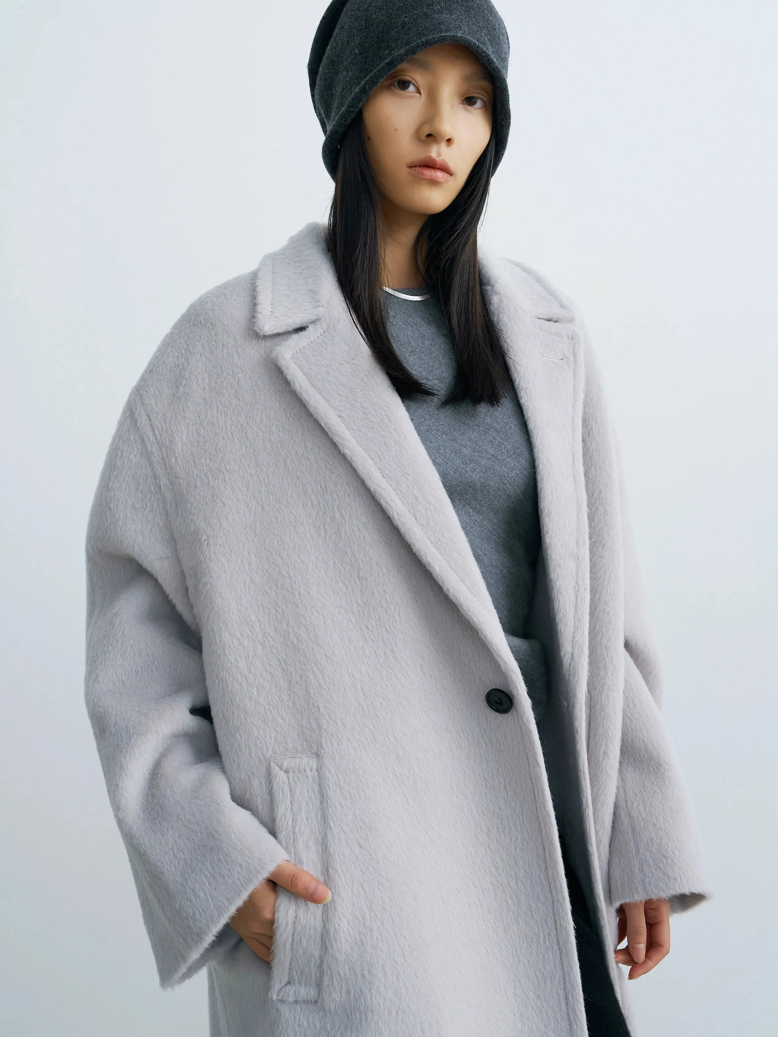 Italian-Inspired Alpaca Coat
