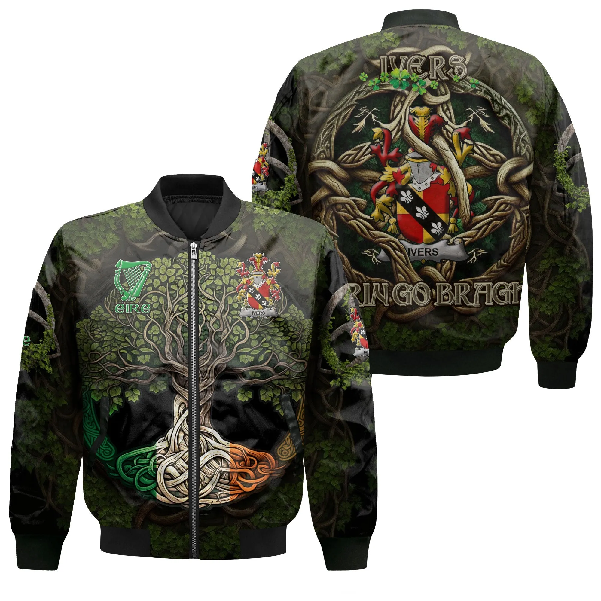 Ivers Bomber Jackets Ireland Is My Root Style