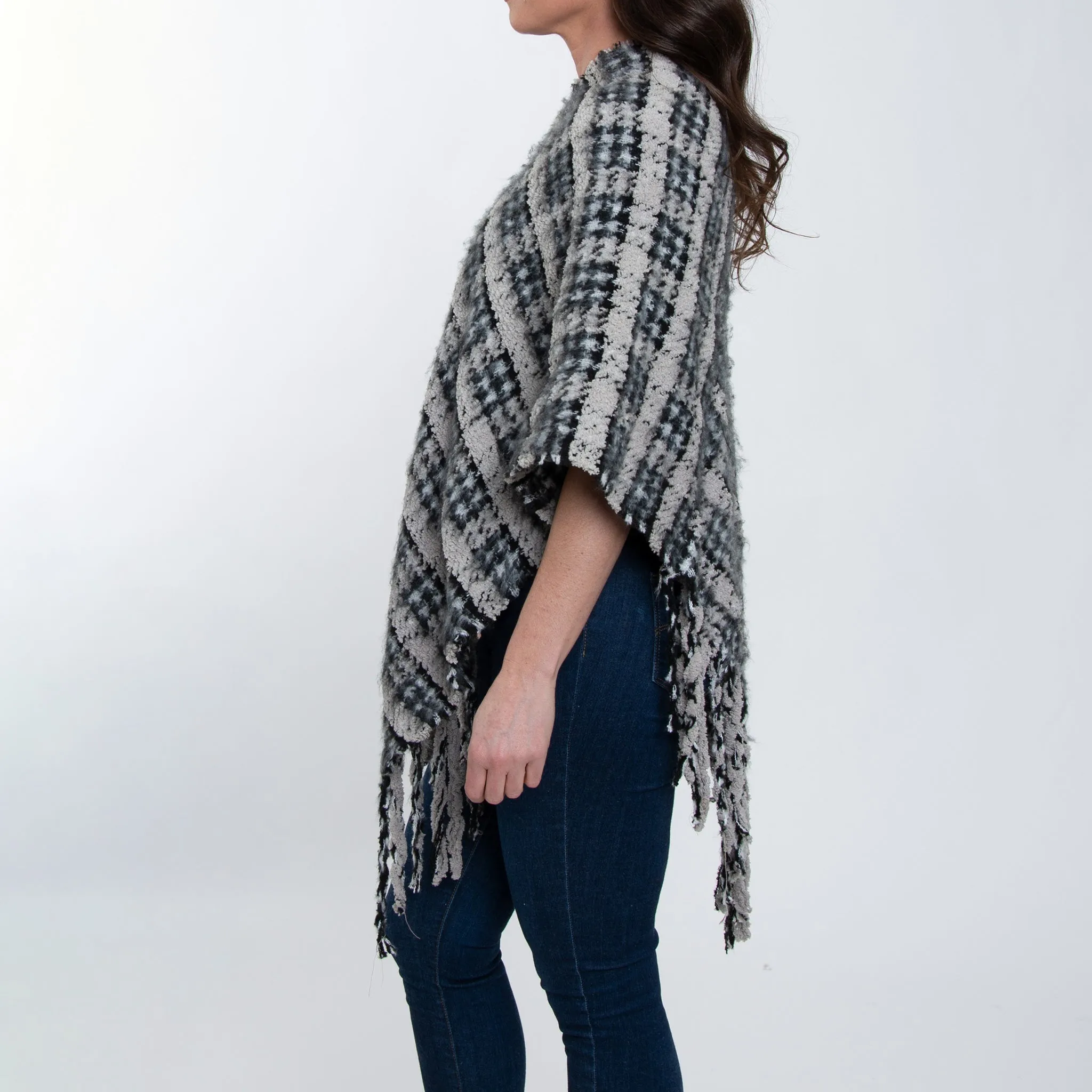 Jude Herringbone Poncho