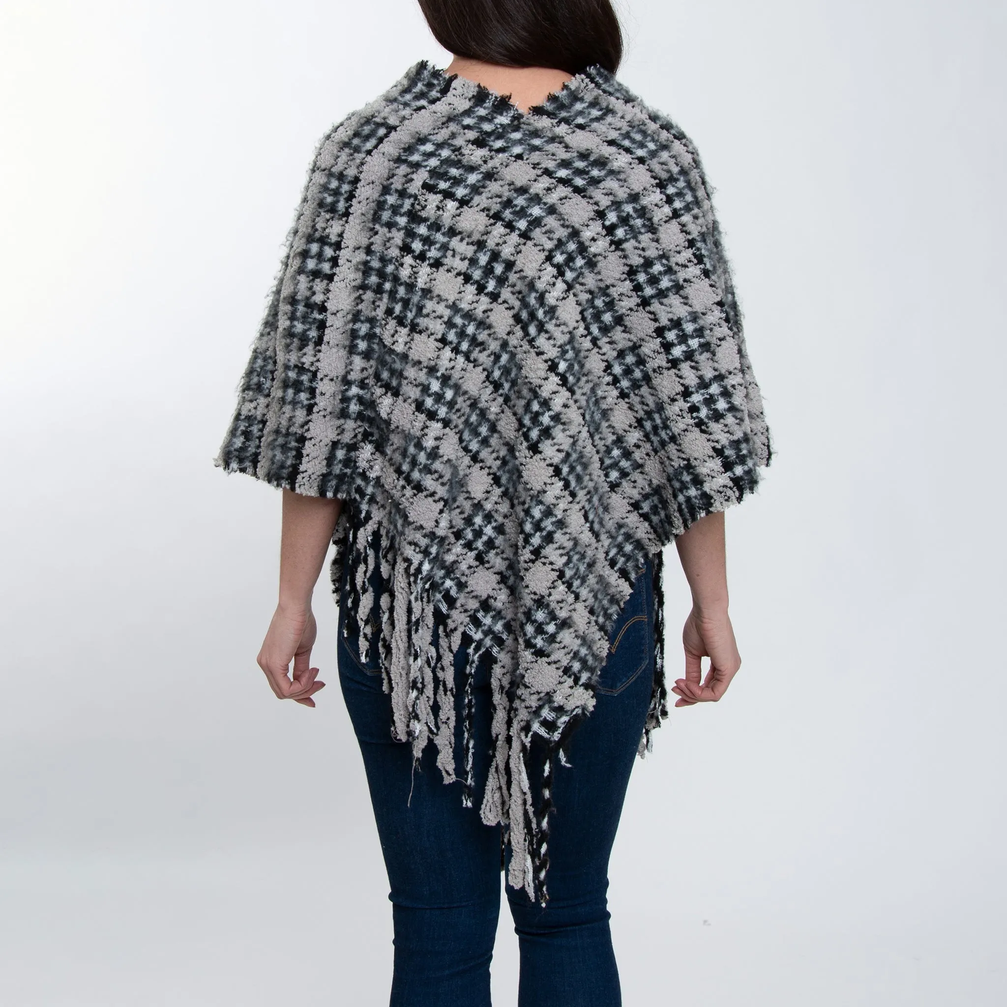 Jude Herringbone Poncho