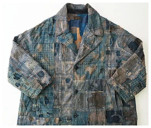 Kapital BORO CAVALIER Coat - INDIGO - (K2412LJ155)