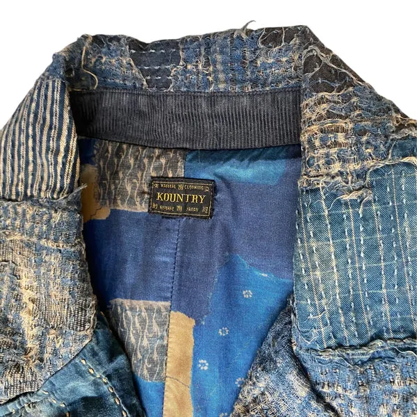 Kapital BORO CAVALIER Coat - INDIGO - (K2412LJ155)