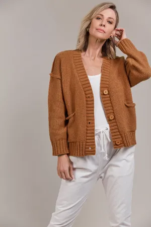 KATANA CARDIGAN - HAZEL