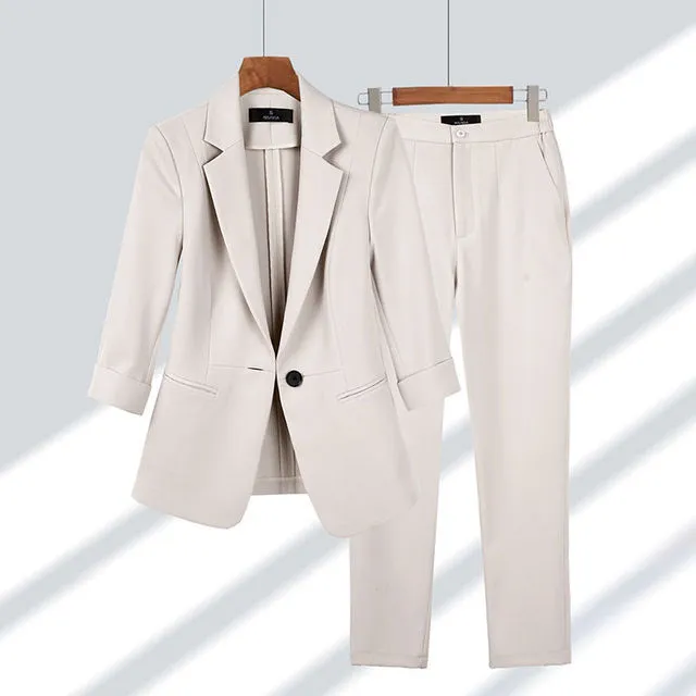 Kennedy | Women Formal Chic Blazer And Pants Sets | Two Piece