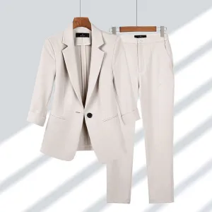 Kennedy | Women Formal Chic Blazer And Pants Sets | Two Piece