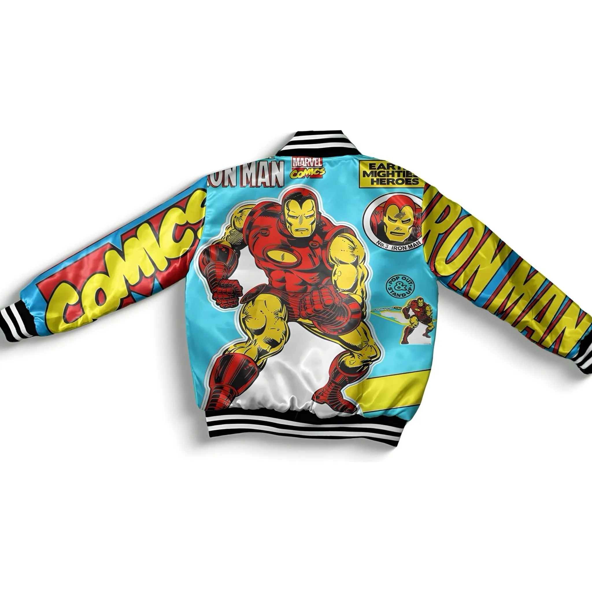 Kids comic iron man Bomber