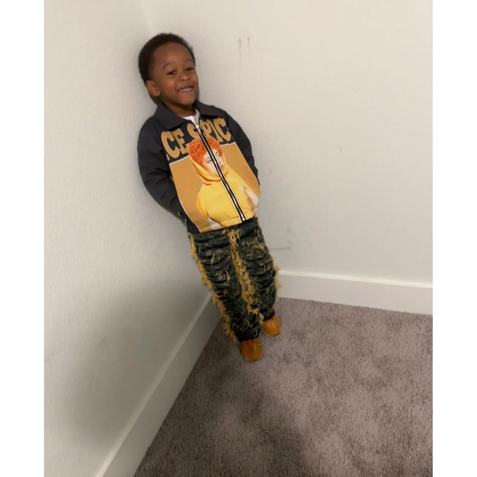 Kids ice spice jacket