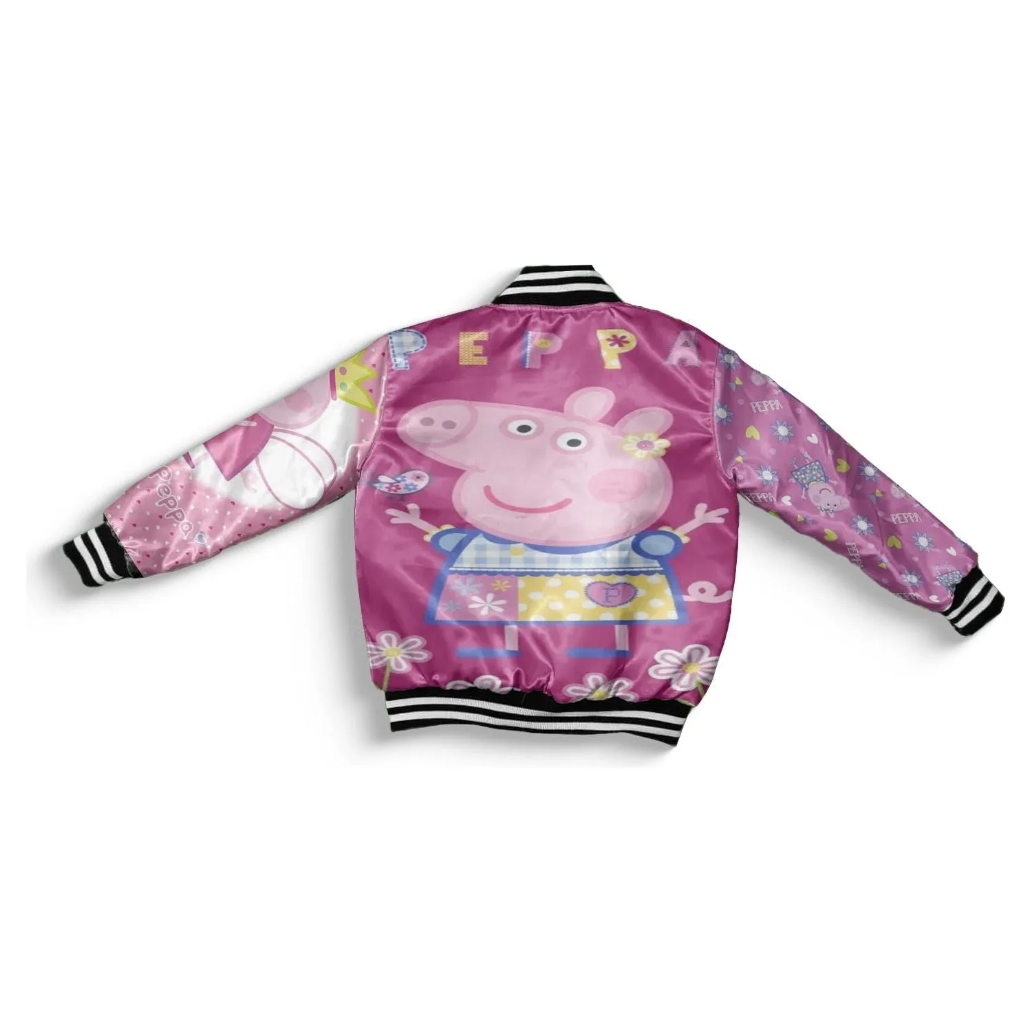 Kids pink peppa pig Bomber