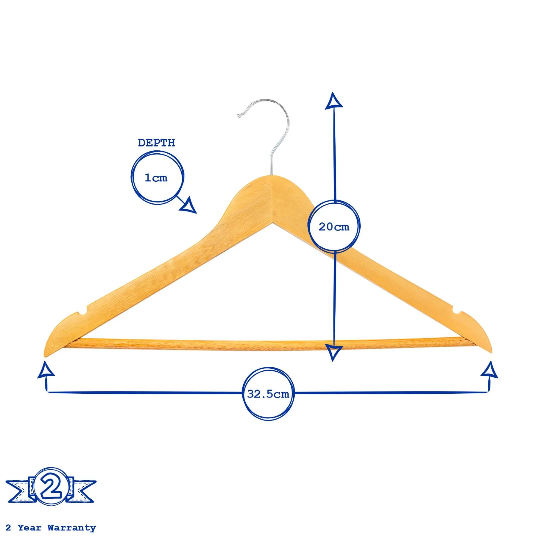 Kid's Wooden Hanger
