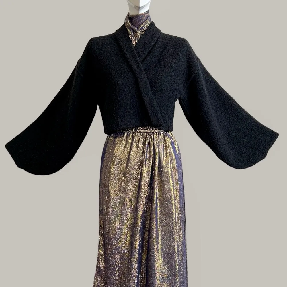 Kimono Jacket Wool Boucle