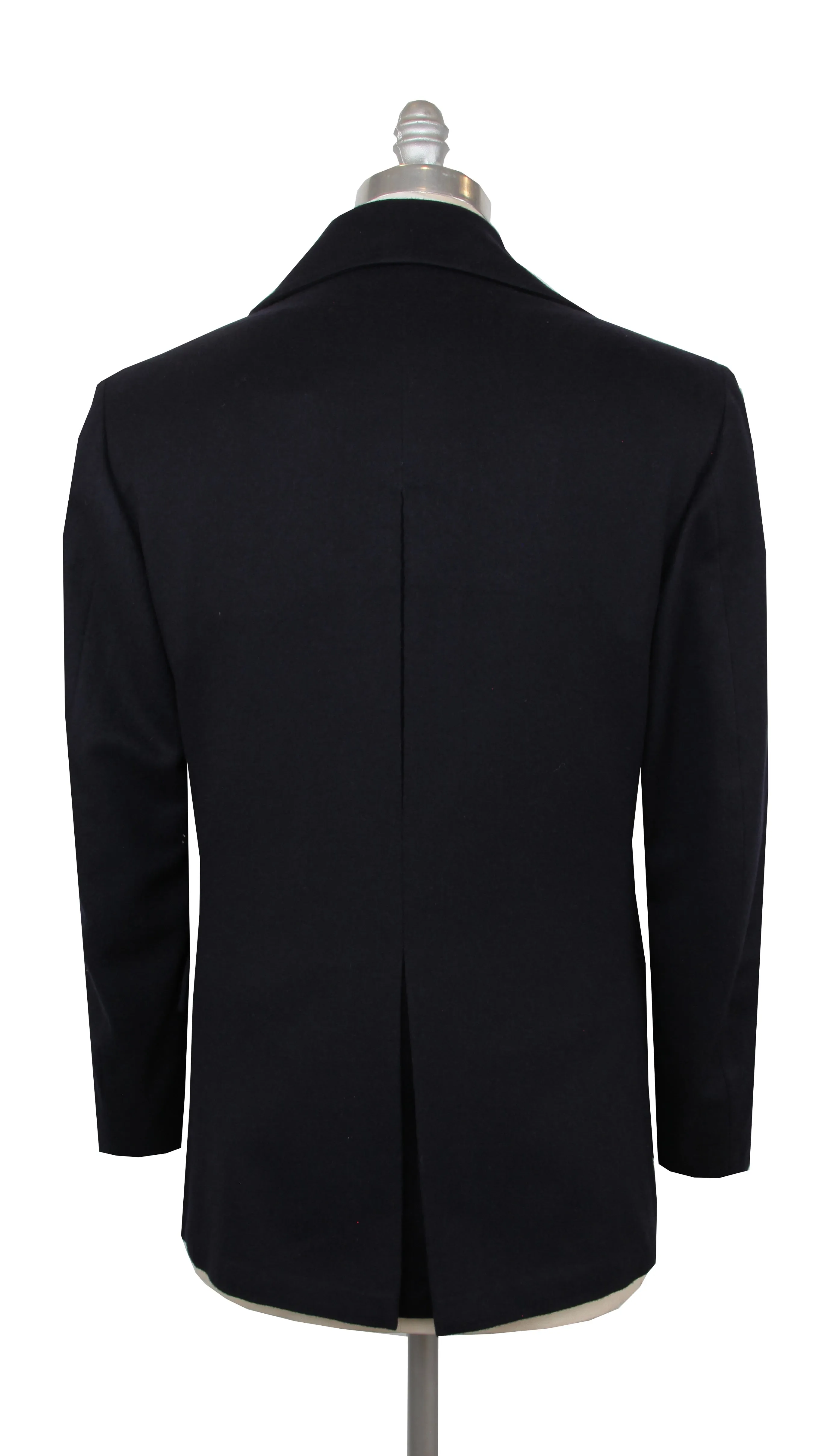 Kiton Dark Blue Peacoat