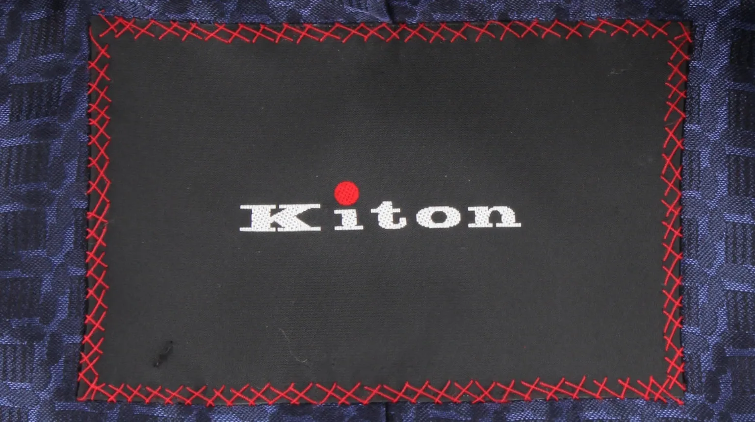 Kiton Dark Blue Peacoat
