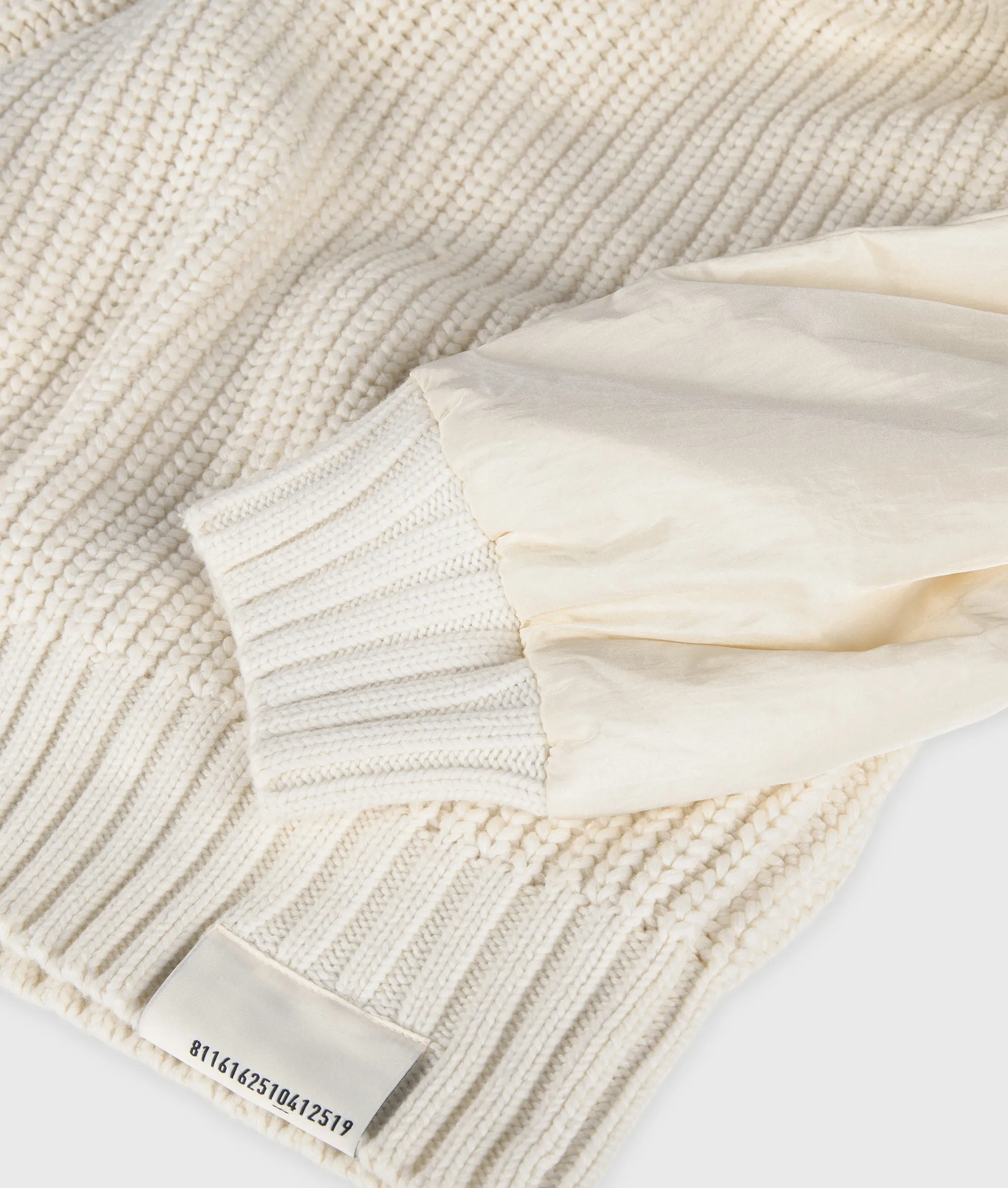 knitted jacket | soft kit