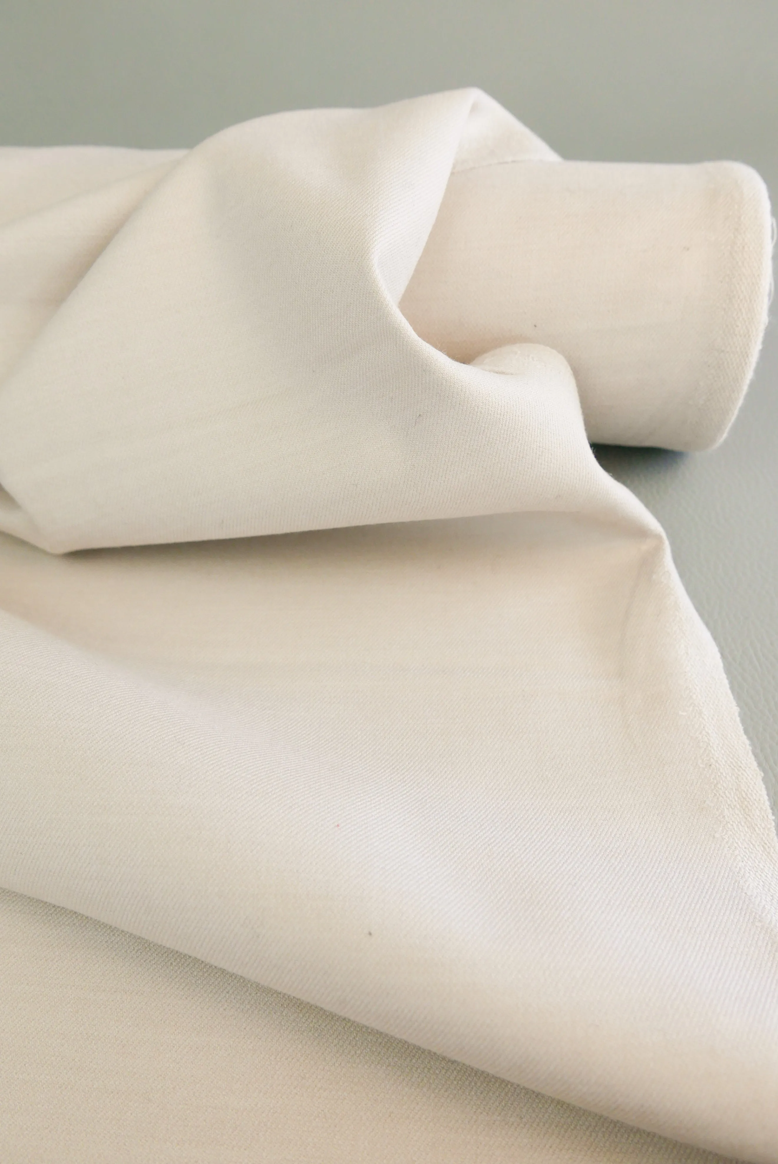 Kyoto - Wool Gabardine | Oyster (LAST CUT - 1.5M)