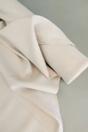 Kyoto - Wool Gabardine | Oyster (LAST CUT - 1.5M)