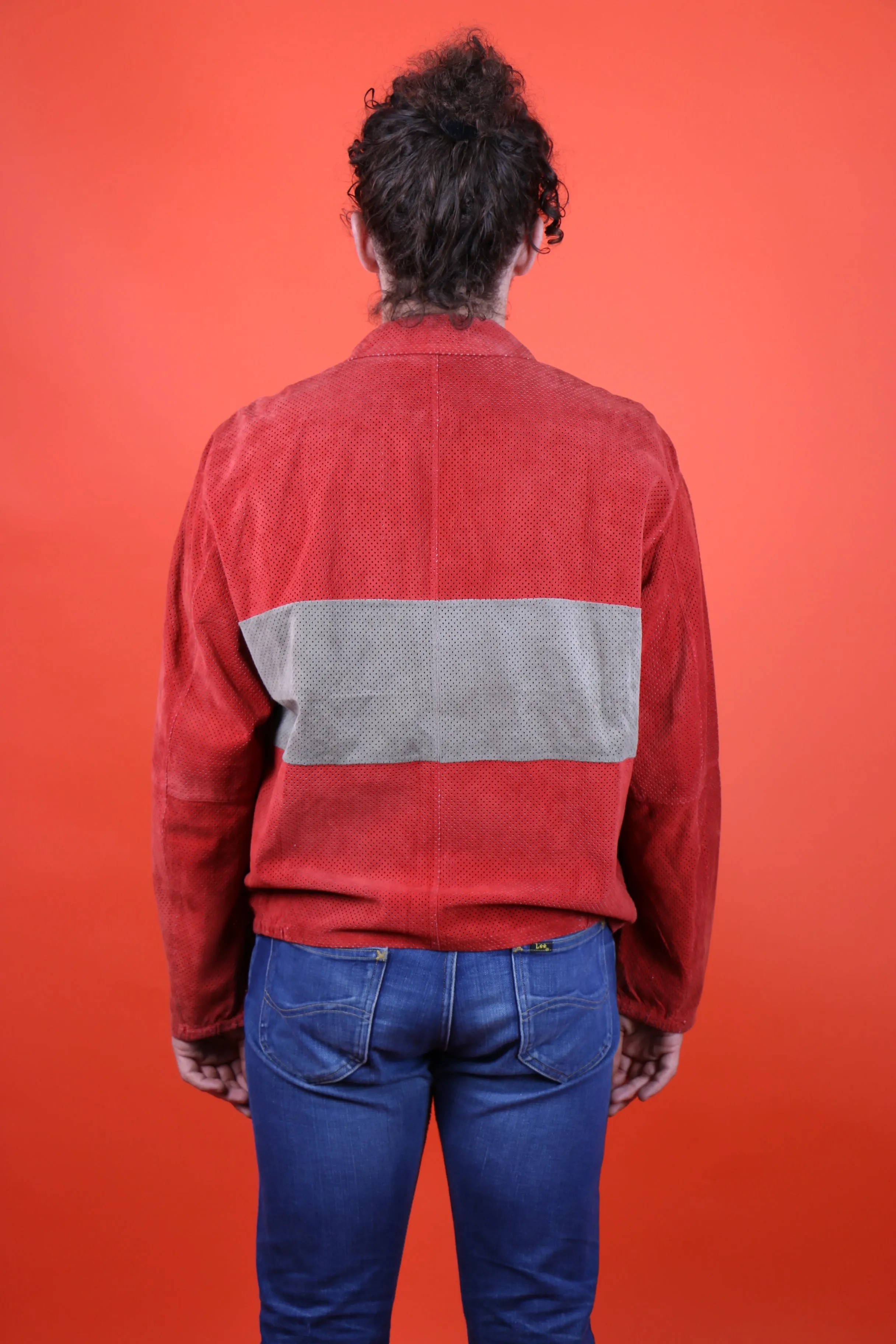 La Matta leather striped jacket