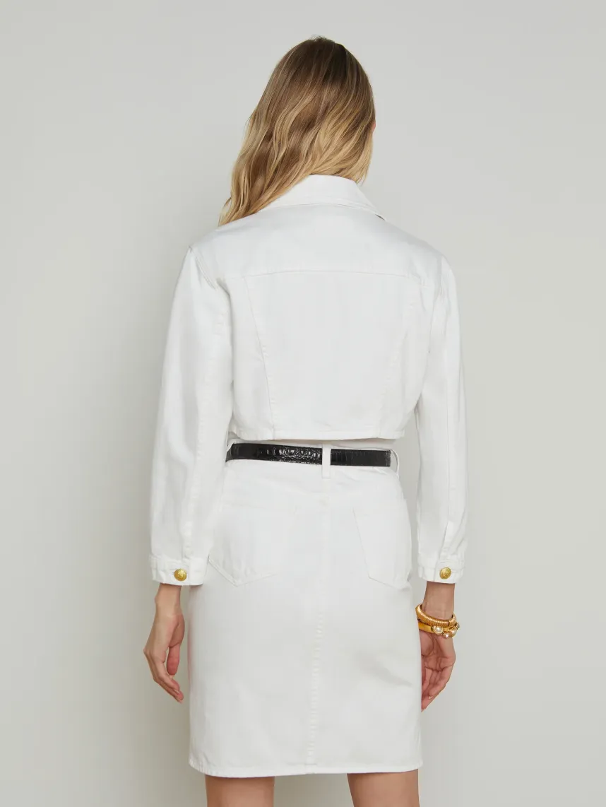 L'AGENCE GENEVIE CROP JACKET