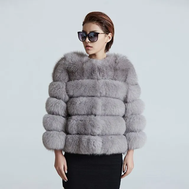 Laura Wool Fur Coat