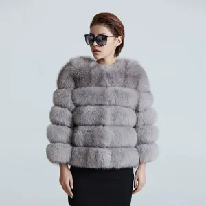 Laura Wool Fur Coat