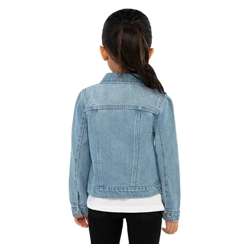 Levi's Girl's Denim Trucker Jacket, Alanis, M