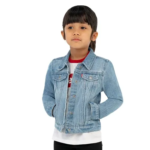Levi's Girl's Denim Trucker Jacket, Alanis, M