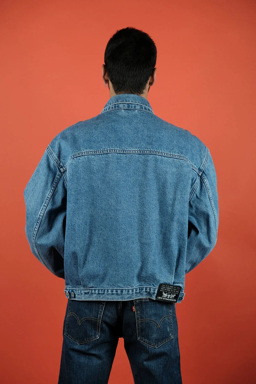 Levis Trucker Orange Tag Denim Jacket