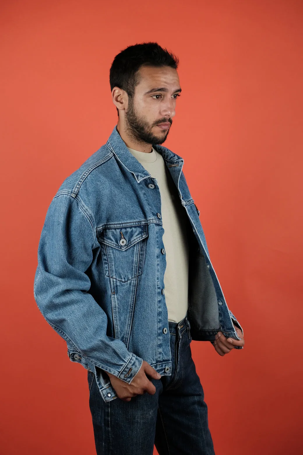 Levis Trucker Orange Tag Denim Jacket