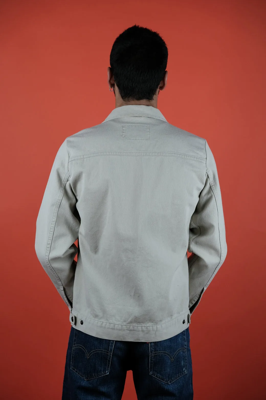 Levis White Tag Zip Denim Jacket