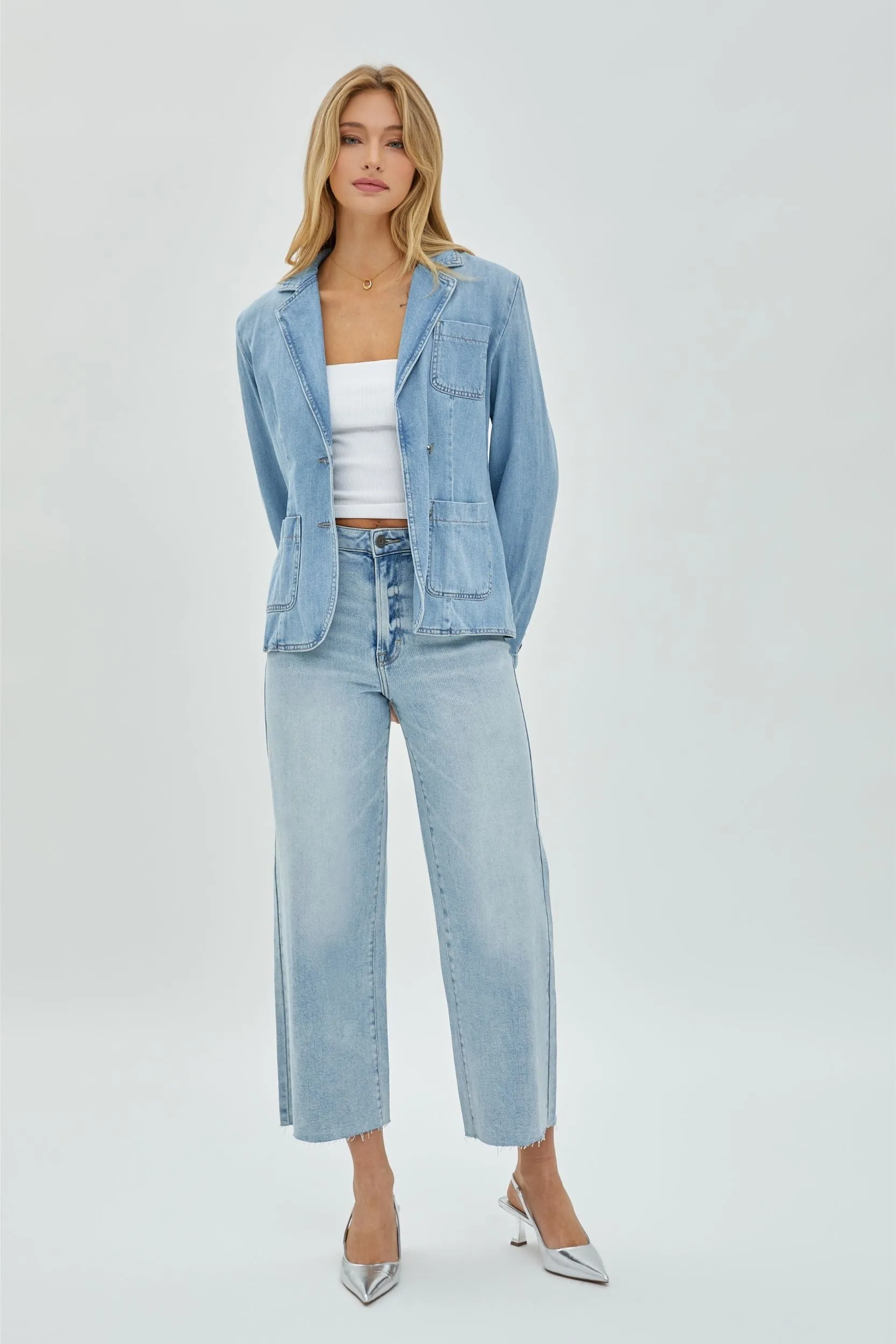 Light Denim Blazer