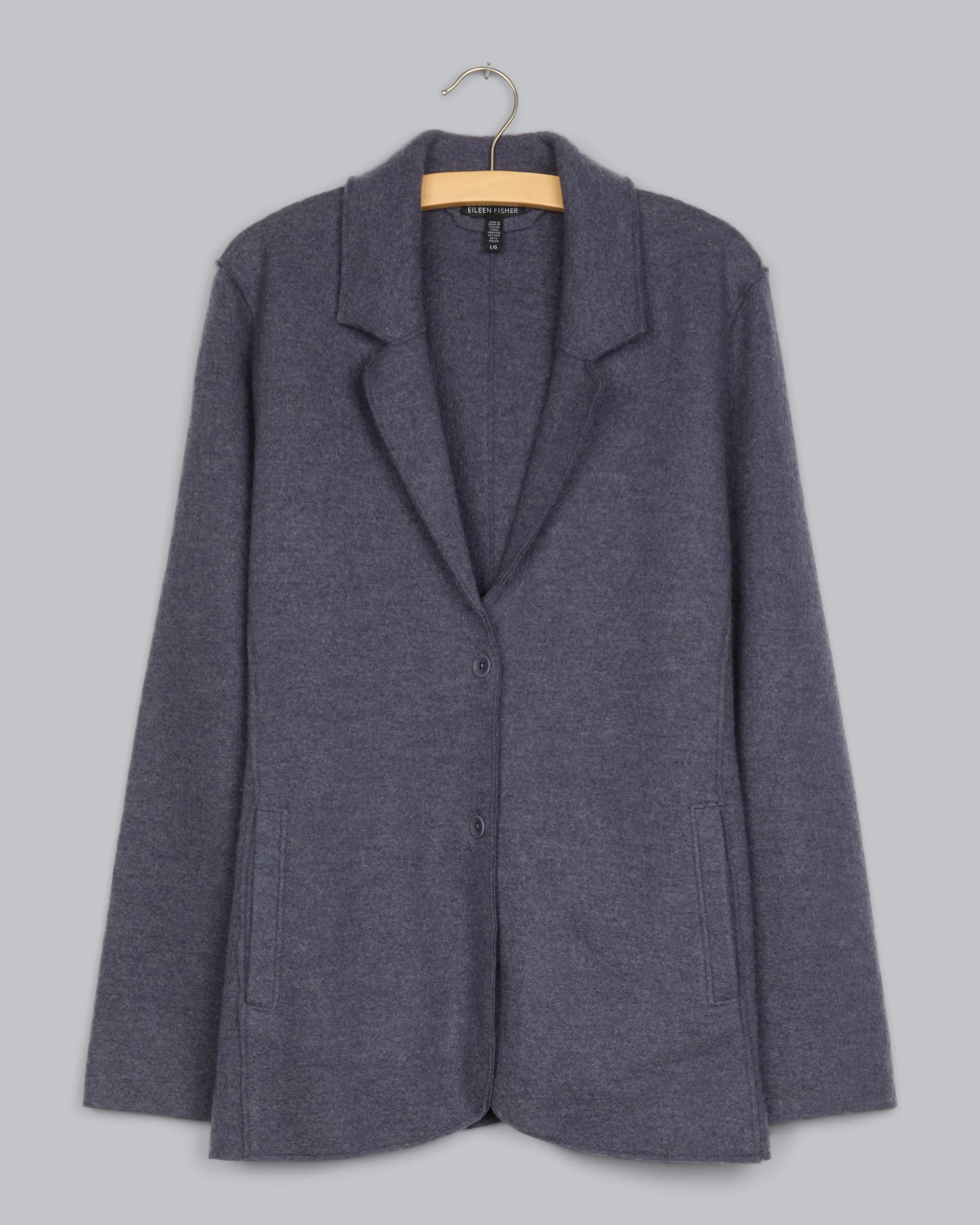 Lightweight Boiled Wool Jacket