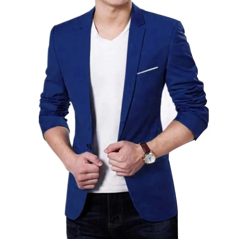 Lightweight Men's Business Blazer - Formal & Casual