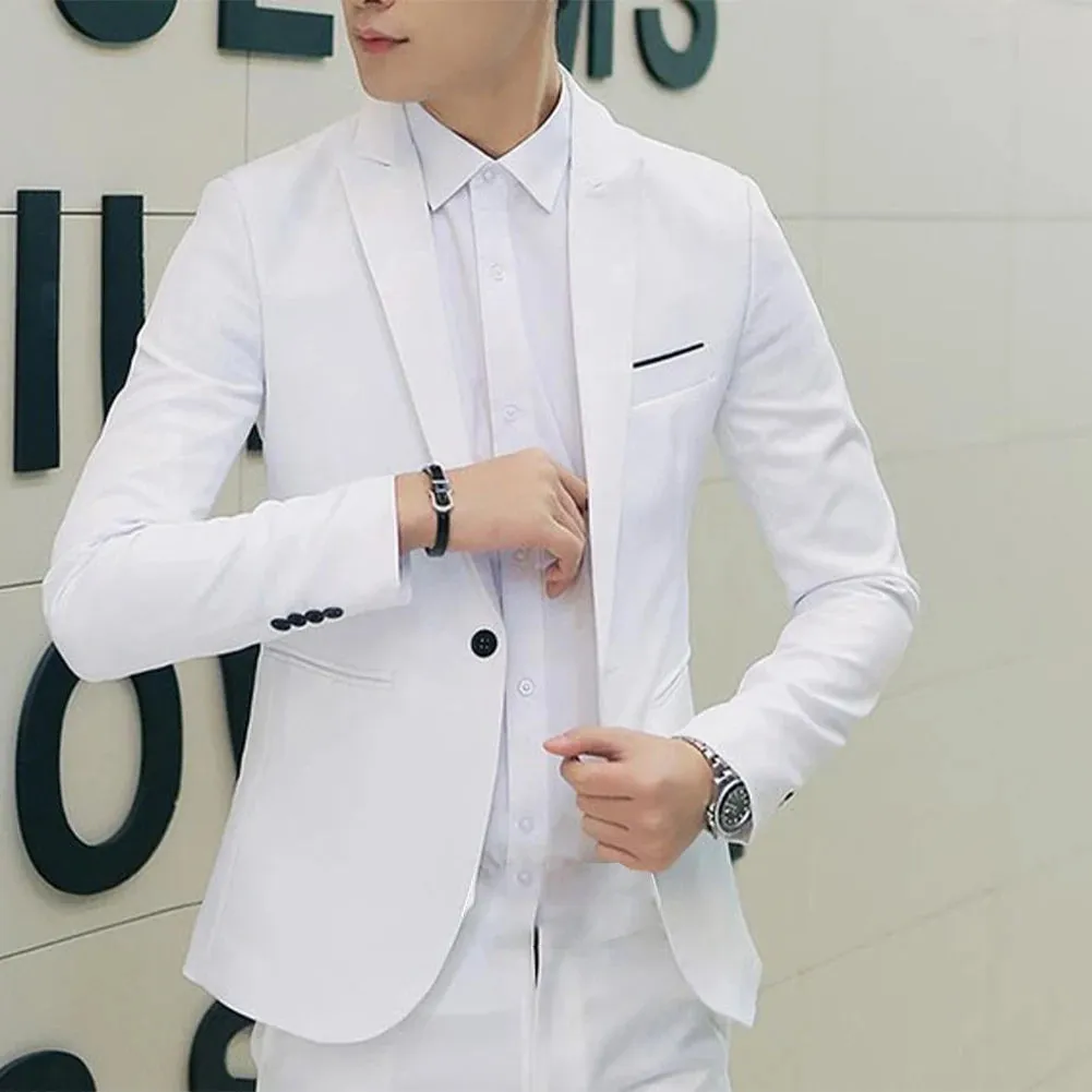 Lightweight Men's Business Blazer - Formal & Casual