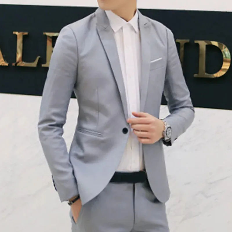 Lightweight Men's Business Blazer - Formal & Casual