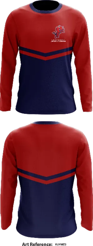 Lindhurst Jr Blazers Core Men's LS Performance Tee - XUYMz3