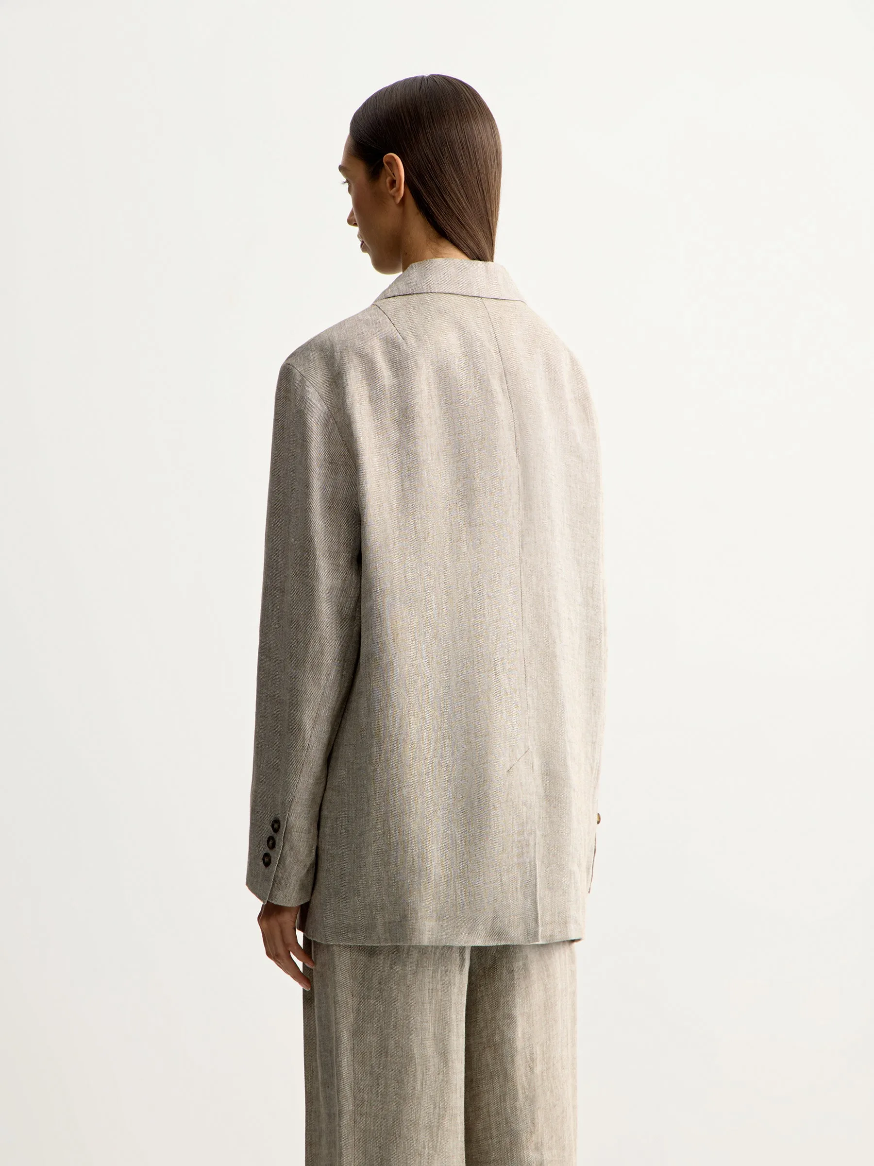Linen blazer