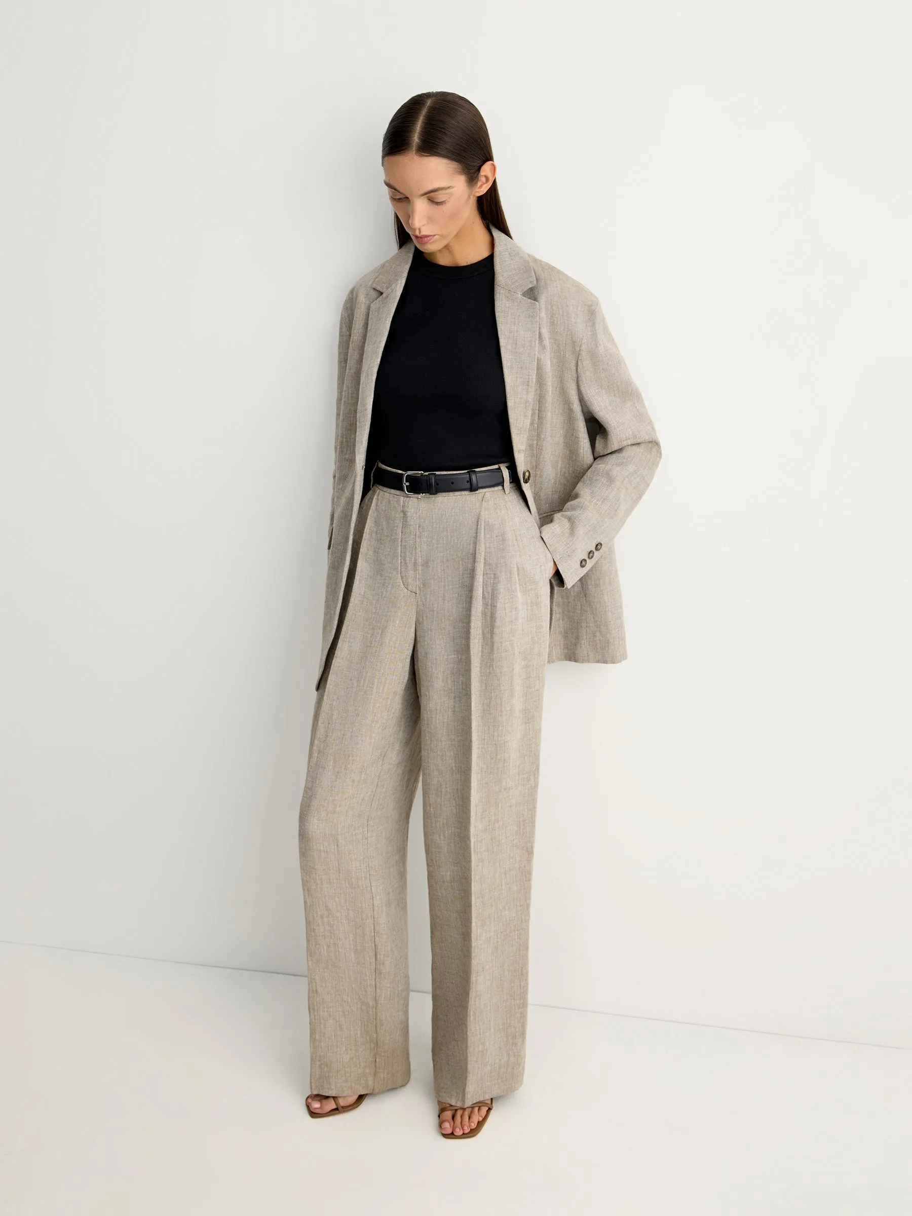 Linen blazer