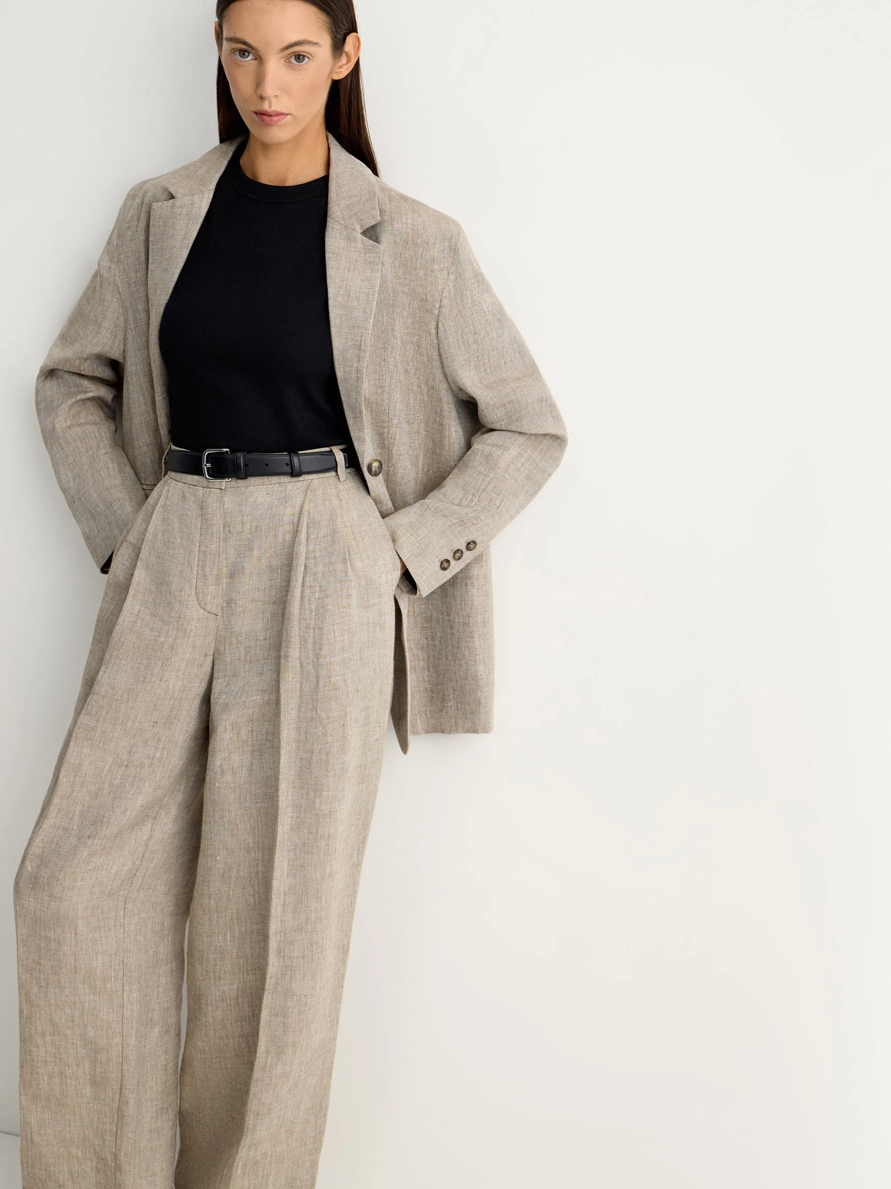 Linen blazer