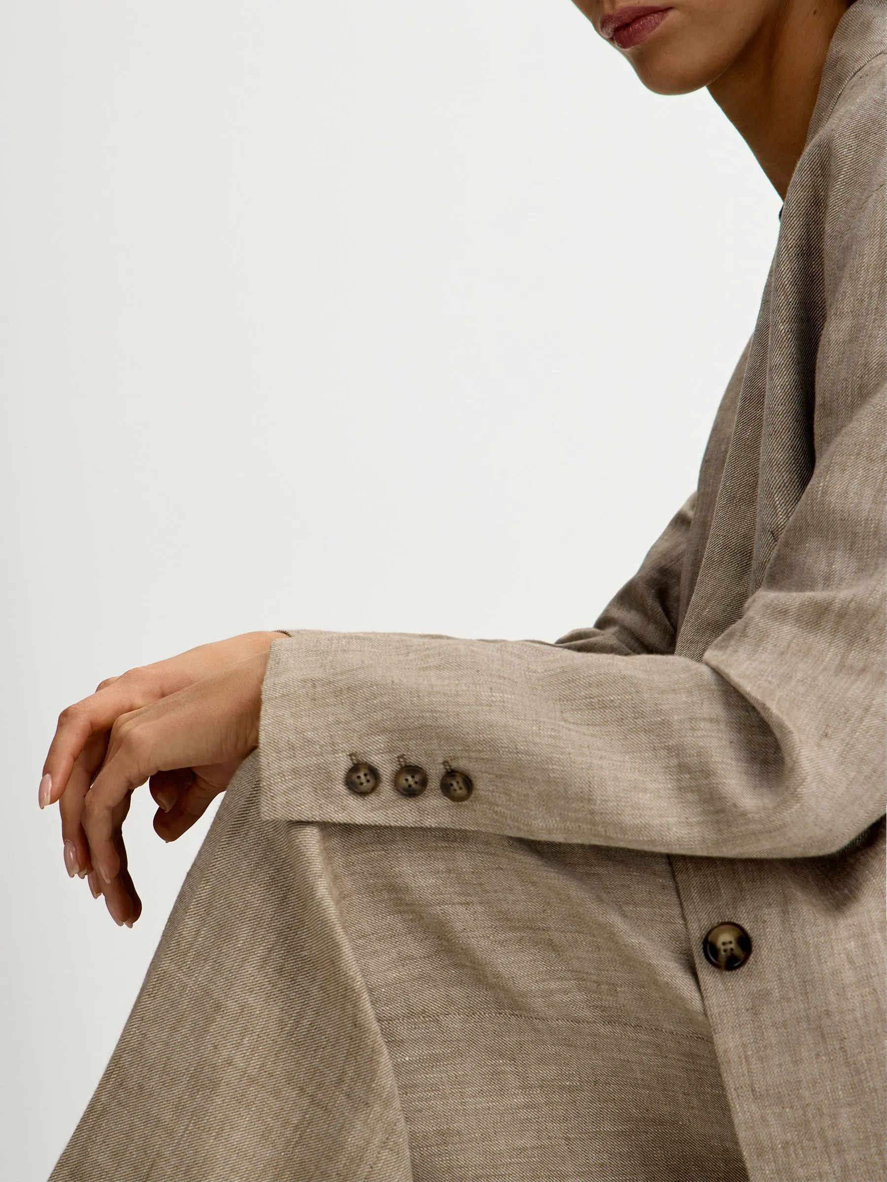 Linen blazer