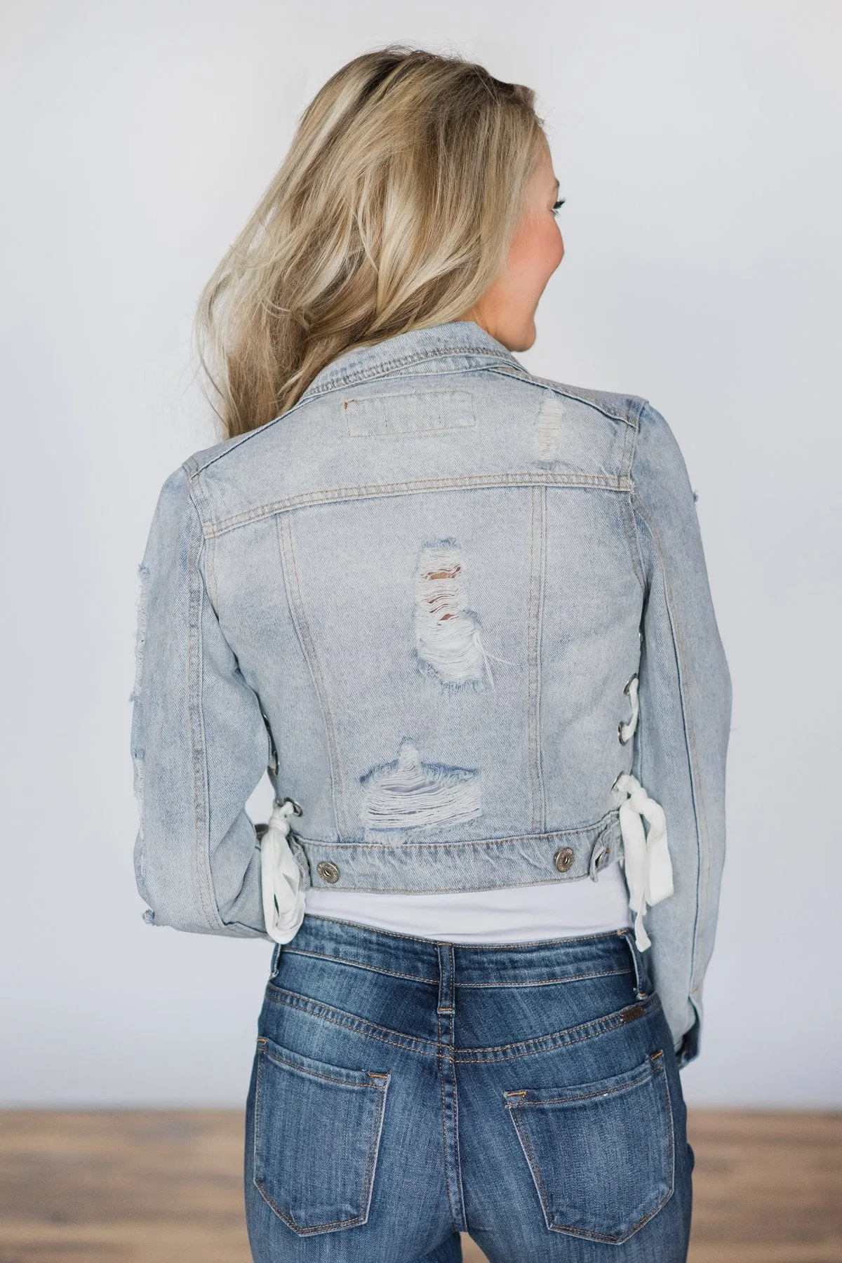 Love of My Life Denim Jacket