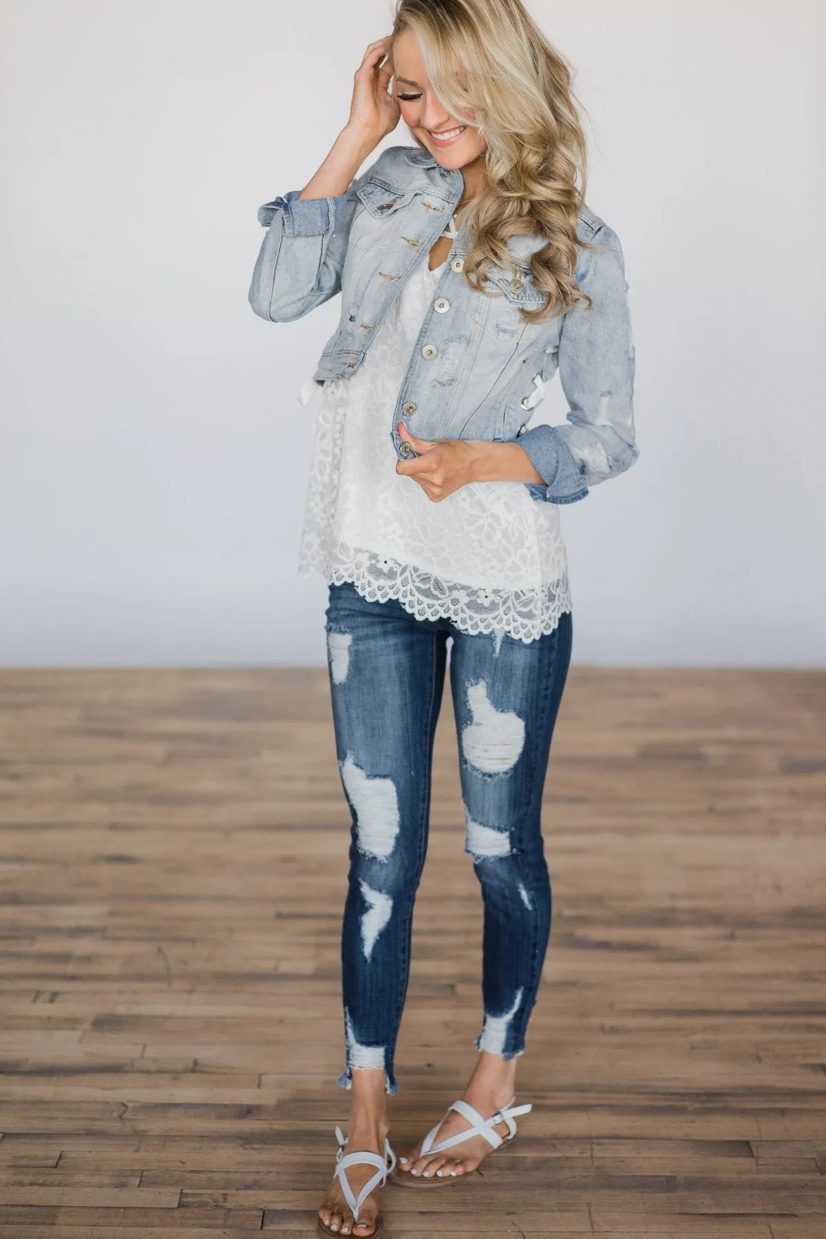 Love of My Life Denim Jacket