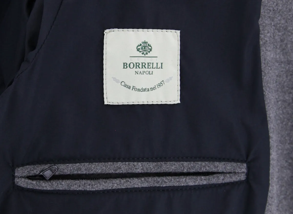 Luigi Borrelli Gray Peacoat